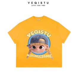 Áo Thun BOXY Local Brand VEQISTU "Baby", Áo Thun Boxy Form Rộng Unisex  250Gsm Cotton 7
