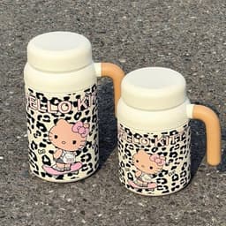 Bình Giữ Nhiệt Hello Kitty Siêu xᶖnh 700ml và 1000ml VOICON-[BIN66] - Giữ Nhiệt Nóng/Lạnh Nhiều Giờ 8