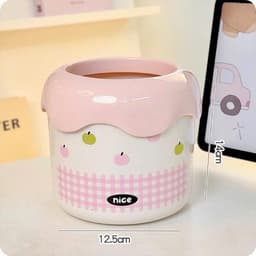 thùng rác mini hình bánh dễ thương VOICON-[SS67] 5