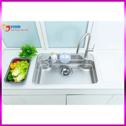 Chậu Rửa Bát 1 Hố Nobinox Arvo B180 | Kích thước 80x50cm 2