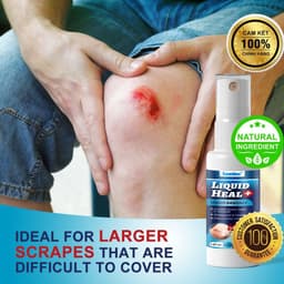 Xịt Tạo Màng Sinh Học Thảo Mộc Liquid Heal 30ml - Bảo Vệ Vết Trầy Xước Chống Nước Tiện Lợi [Z 1