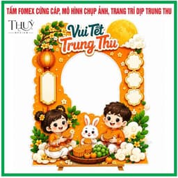 Bảng Trang Trí ngày 20.10, 20.11, Tết Trung Thu, FOMEX CỨNG CÁP nhận mẫu theo yc – Decor Lớp Học, Cửa Hàng, Góc Chụp Ảnh 7