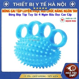 Bóng Gai Tập Luyện Phục Hồi Chức Năng Ngón Tay - Bóp Bóp Tay Sỏ Ngón 2