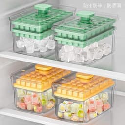 khay đựnġ làm đá có 2 tầng  nhà ai cũng cần làm để tủ lạnh VOICON-[PM66] 9