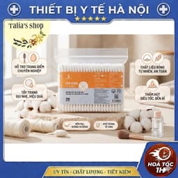 Tăm Bông ráy tai  Bông Bạch Tuyết đầu bông lớn 200 que/gói LỚN 1