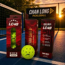 [CHÍNH HÃNG] Bóng Pickleball CHANLONG LC48 Pro 48 Lỗ, Bay Chính Xác, Chống Méo, Tập Luyện Thi Đấu 8