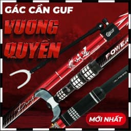 Gác Cần GUF S1 Vương Quyền Săn Hàng ( Đỏ Đen ) 1