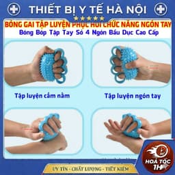 Bóng Gai Tập Luyện Phục Hồi Chức Năng Ngón Tay - Bóp Bóp Tay Sỏ Ngón 8