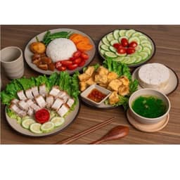 Combo 5 Đĩa nhựa tròn Thái hàng cao cấp Việt Nhật, đĩa đựng đồ ăn hoa quả phong cách sang trọng 4
