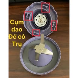 Phụ kiện thay thế máy xay sinh tố PL HR2221 HR2223 – Cối, dao, nắp, thanh khuấy 7