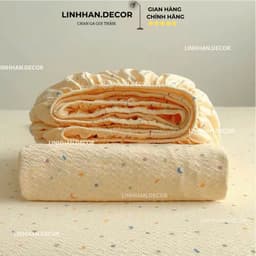 Bộ Ga Gối Lumicottice Dệt Tơ Tằm Mới 2026 Thoáng Mát Êm Ái Họa Tiết Thanh Lịch Sang Trọng Decor Phòng Ngủ- LINHHAN.DECOR 6