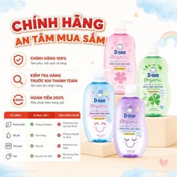 [CHÍNH HÃNG] Sữa Tắm Gội Cho Bé Dnee 2 IN 1 Tem Đại Thịnh Chính Hãng -  An Toàn Cho Bé Sơ Sinh 9