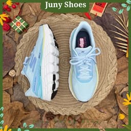 Giày Thể Thao Nữ Đế Êm Max Cushioning Màu Xanh Pastel, Giày Chạy Bộ Đi Bộ Tập Gym Thoáng Khí Nhẹ Chân 1