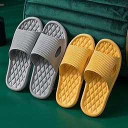 Combo 5 đôi Dép đi trong nhà( tăm lỗ), văn phòng khách sạn dép lê nhẹ thoáng khí đúc nguyên khối 2