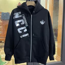 Áo Nỉ Khóa Kéo Logo Sắt I KON Họa Tiết Tráng Gương Lấp Lánh Mẫu Hottrend 2026.Áo Nỉ Thời Trang Nổi Bật Giới Trẻ 1