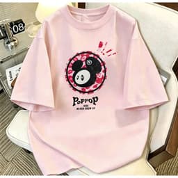 < Deal Mở Bán > Áo phông nữ tay lỡ rộng cotton su mát  phong cách cool, hót trend dễ thương POPPOP -thoitrang98 1