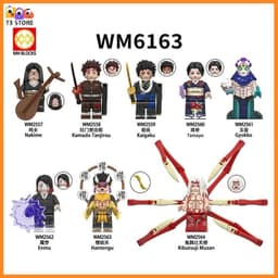 DEMON SLAYER Đồ Chơi Lắp Ráp Các Nhân Vật Truyện Tranh Demon Slayer Tổng Hợp Siêu Đẹp 8