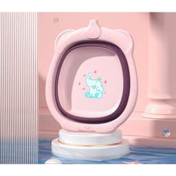 ( K&S ) Chậu Rửa Mặt Gấp Gọn Hình Voi Cho Bé  – Tiện Dụng, Dễ Sử Dụng . 6