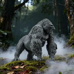 Tượng đá sa thạch Godzilla vs Kingkong đá sa thạch - Tượng deco, trang trí tiểu cảnh, bán cạn, terrarium 9