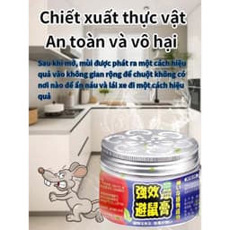 ✅50 năm không có chuột✅sáp đuổi chuột đuổi chuột đuổi gel đuổi chuột ô tô 120g Chất lượng Nhật Bản  5