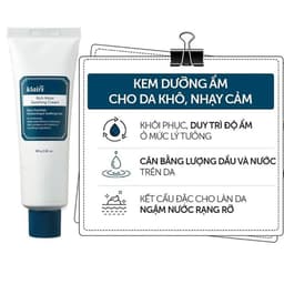 Kem Dưỡng Ẩm Hỗ Trợ Tái Tạo Da Dear Klairs Midnight Blue/Rich Moisture Clearing Water Cream 50g 7