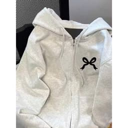 < Rẻ Vô Địch > Áo Khoác Nỉ Hoodie Zip Cao Cấp, Mũ To, 2 Lớp, Form Rộng nơ dấu X CHCZER -thoitrangthubio 3