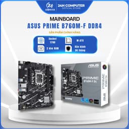 MAINBOARD Bo Mạch Chủ ASUS PRIME B760M-F DDR4/DDR5 NEW | Chính Hãng | Bảo Hành 36 Tháng 6