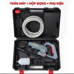 Máy Rửa Xe Pin Workfix WF-PW3820BL, Nút Cảm Ứng Chỉnh Tốc, Công Tắc Bóp, Động Cơ Không Chổi Than, Lỗi Đồng 8