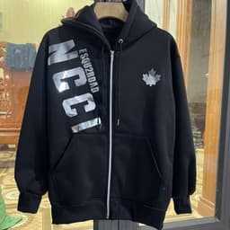 Áo Nỉ Khóa Kéo Logo Sắt I KON Họa Tiết Tráng Gương Lấp Lánh Mẫu Hottrend 2026.Áo Nỉ Thời Trang Nổi Bật Giới Trẻ 2