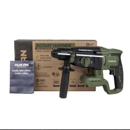 Máy khoan đục bê tông pin HUKAN GC-RHL2126BL, Không chổi than, 3 chức năng, 2.8J, Mũi SDS PLUS 3