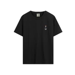 Áo thun nữ cổ tròn cotton 4 chiều mềm mại, đa dạng màu sắc, thoáng mát - hình GẤU XANH bassic 2