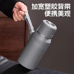 ​Bình Nước Giữ Nhiệt Inox 316 Dung Tích Lớn 600ml-1000ml Có Lưới Lọc Trà Dây Đeo Tiện Lợi  Dã Ngoại  VOICON-[CU22] 3