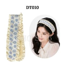Băng Đô (LOẠI 1)   Velcro Phong Cách Hàn Quốc Ngọt Ngào & Retro Cho Quấn Tóc 5