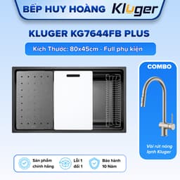Chậu rửa bát Kluger KG7644FB Plus | Hàng Chính Hãng 1