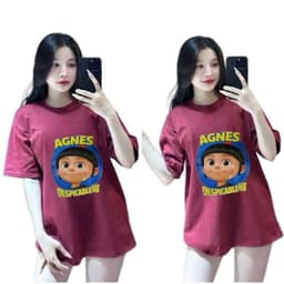 ( Áo Thun MỎNG ) Áo thun Nữ chữ ANNNES -thời trang học sinh chất cotton su tay lỡ Mặc mát mẻ -Thoitrang98 3