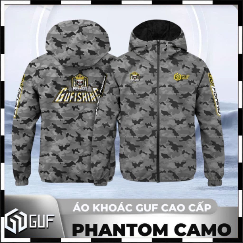 Áo Khoác Mùa Đông GUF Phantom Camo