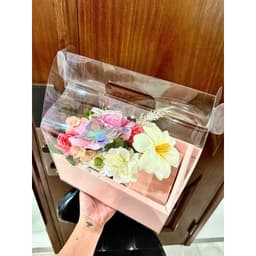 💐 HỘP HOA 2 NGĂN MICA – QUÀ TẶNG SANG TRỌNG, TINH TẾ, ĐA DỤNG 💐 5
