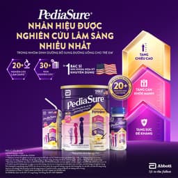 1 lon PediaSure 1-10 tuổi dạng bột hương Vani 800g 3