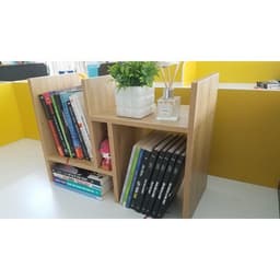 Kệ sách để bàn mini nhỏ gọn, trang trí bàn làm việc mẫu LUX20 9