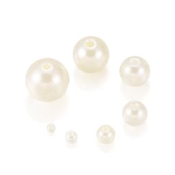 Set 10-400 hạt ngọc trai nhân tạo 3-20mm tự trang trí trang sức 6