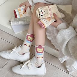 Combo 10 Đôi Tất Nữ Cô Cao Hình Thú – Ngộ Nghĩnh, Đáng Yêu, Nhiều Mẫu 8