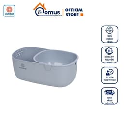 Khay Tiện Ích 2 Tầng Việt Nhật Đa Năng Có Ngăn Kéo Trượt 5602, Khay Đựng Đồ Ăn Vặt - DOMUS 1