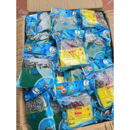 Túi 3 Búi Rửa Bát Siêu Sạch Bùi Nhùi Cọ Xoong Nồi Bọt Biển Chống Cháy Khét Búi Cọ Đa Năng Chuyên Dụng Inox VOICON- TTA11 4