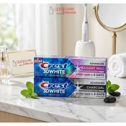 Kem Đánh Răng Crest 3d White Trắng Sáng Advanced Charcoal 93g 1