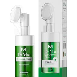 Combo hỗ trợ chăm sóc da mụn, thâm, cân bằng dầu thừa Sữa rửa mặt và Serum Dr Mai 4