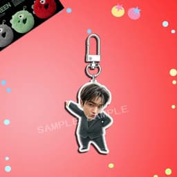 Móc khóa K-pop CO2RTI4S KE2ONHO dễ thương, thiết kế hài hước JUHOON SEONGHYEON JAMES MARTIN, phù hợp để tre 2