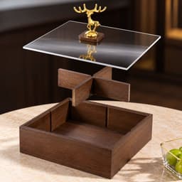 Khay Đựng Bánh Kẹo, Mứt Tết Sang Trọng Mẫu Mới 2027 Để Bàn Tiếp Khách 8
