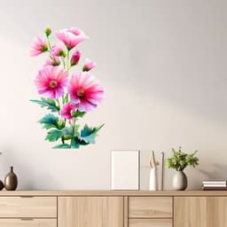 Decal Hoa Hồng Mỏng - Sticker Dán Tủ Lạnh, Cửa Kính, Tường Nhà Chống Nước Tự Dính Chất Lượng Cao 4