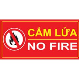 Bộ Nội Quy PCCC Tiêu Lệnh Chữa Cháy, Biển Cấm Lửa Cấm Hút Thuốc Trang Trí Văn Phòng Nhà Xưởng 6