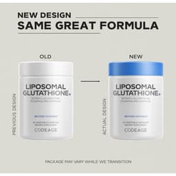 Codeage Liposomal Glutathione 60 Viên | Setria® L-Glutathione | Công Nghệ Liposomal | Vegan | Non-GMO | Chính Hãng Mỹ 4